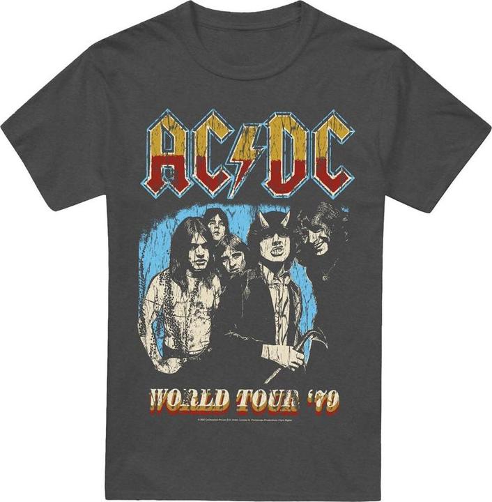 Immagine prodotto AC/DC World Tour 79 Maglietta Adulto Unisex (XL)
