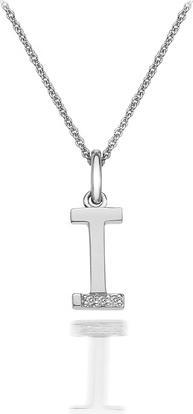 Actual product image Hot Diamonds Diamond letters necklace I (Silver 925, 40 - 45 cm)