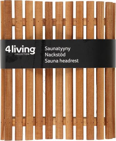 Actual product image Finnmark Head Rest Heat Treated Alder 4living