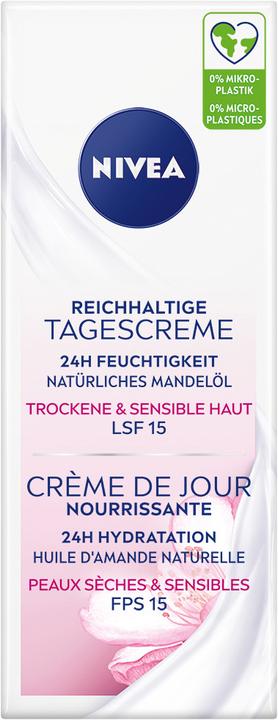 Actual product image NIVEA Reichhaltige Tagescreme (50 ml, Day cream, SPF 15)