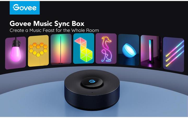 Actual product image Govee Music Sync Box, Black