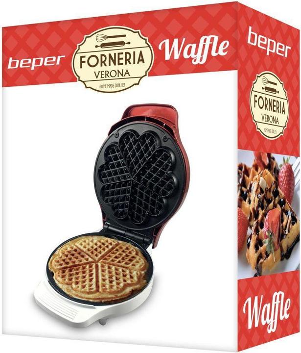 Actual product image Beper BT.603Y Waffle iron