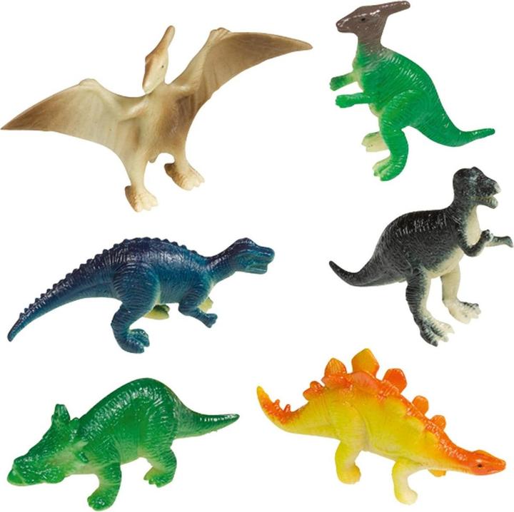 Actual product image Riethmüller 8 Mini Figures Happy Dinosaur