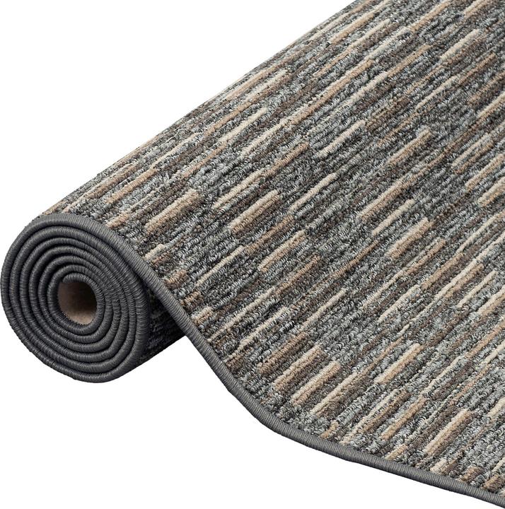 Actual product image Snapstyle Striped berber carpet Modern Stripes (80 x 400 cm)