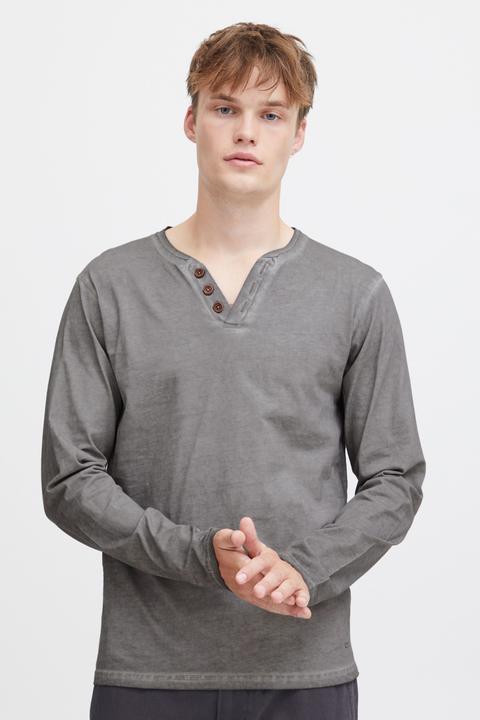 Image du produit Solid Tinox -T-shirt à manches longues Avec Encolure En V - Pour Homme 100% Coton (M)