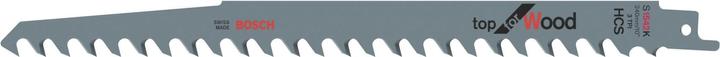 Bosch Professional Zubehör Reciprocating saw blade S 1542 K, Top for Wood, 2-pack