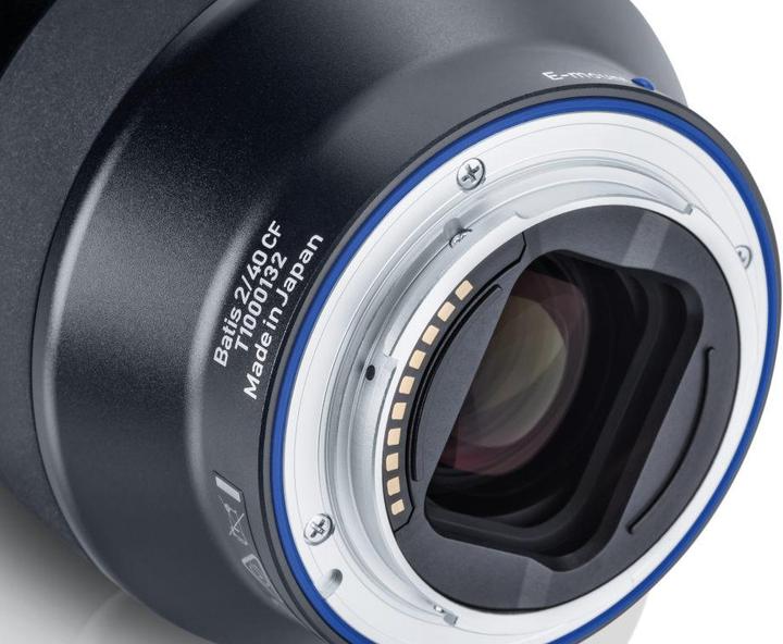 Actual product image Zeiss Batis 40mm F2 CF (Sony E, full size)