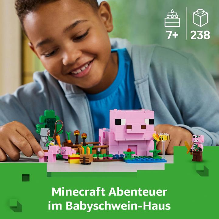 Produktbild LEGO Das Babyschwein-Haus (21268, LEGO Minecraft)