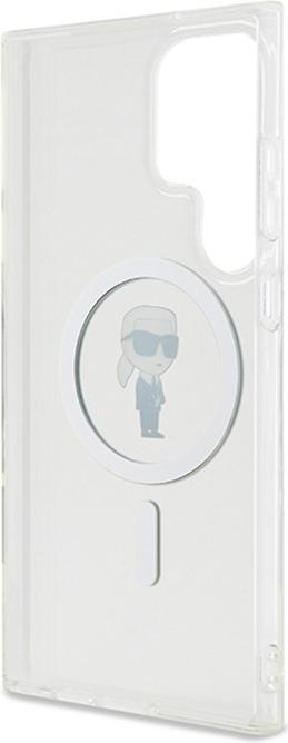 Image du produit Karl Lagerfeld KLHMLHFCKNOT S928 transparent hardcase IML Ikonik MagSafe (Samsung Galaxy S24 Ultra)