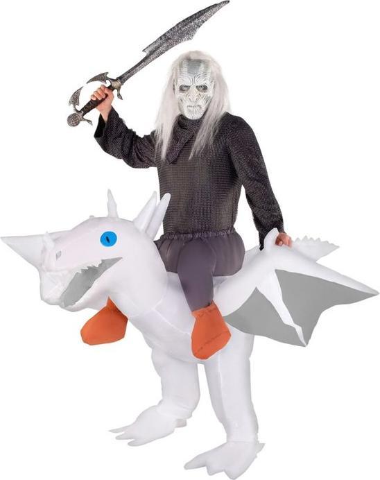 Produktbild Morphsuits Aufblasbarer Weisser Drache (One Size)