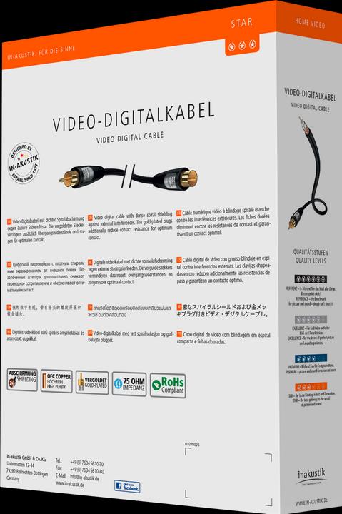 Immagine prodotto Inakustik STAR Cavo coassiale digitale (Cavi antenna)