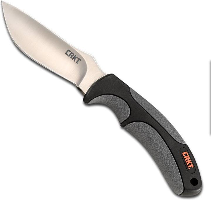 CRKT Kommer Free Range Hunter Fixed 3.10" Plain Edge Drop Point (7.88 cm)