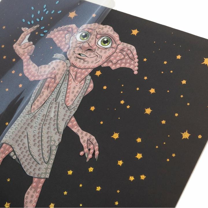 Actual product image Craft Buddy Dobby the house elf, 18x18cm Crystal Art Card