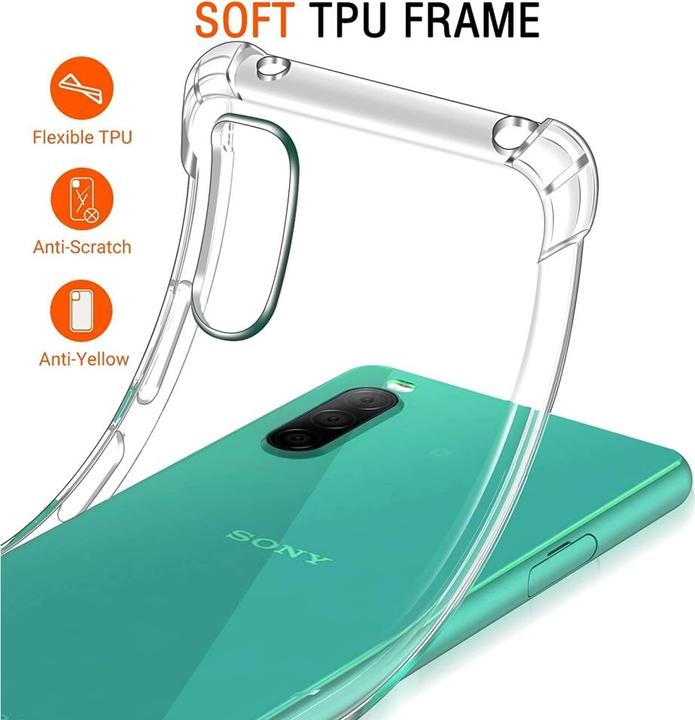Image du produit Screenguard Sony Xperia 10 IV Housse Crystal Soft Airbag Bumper (Sony Xperia 10 IV)