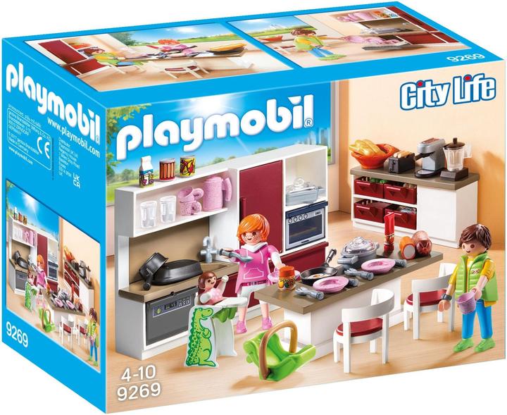 Actual product image Playmobil Large family kitchen (9269, Playmobil City Life)