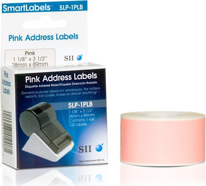 Actual product image Seiko SLP-1PLB, address labels, 1 roll à 130 labels