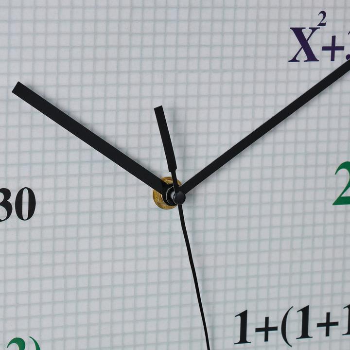 Actual product image Relaxdays Maths wall clock (30 cm)