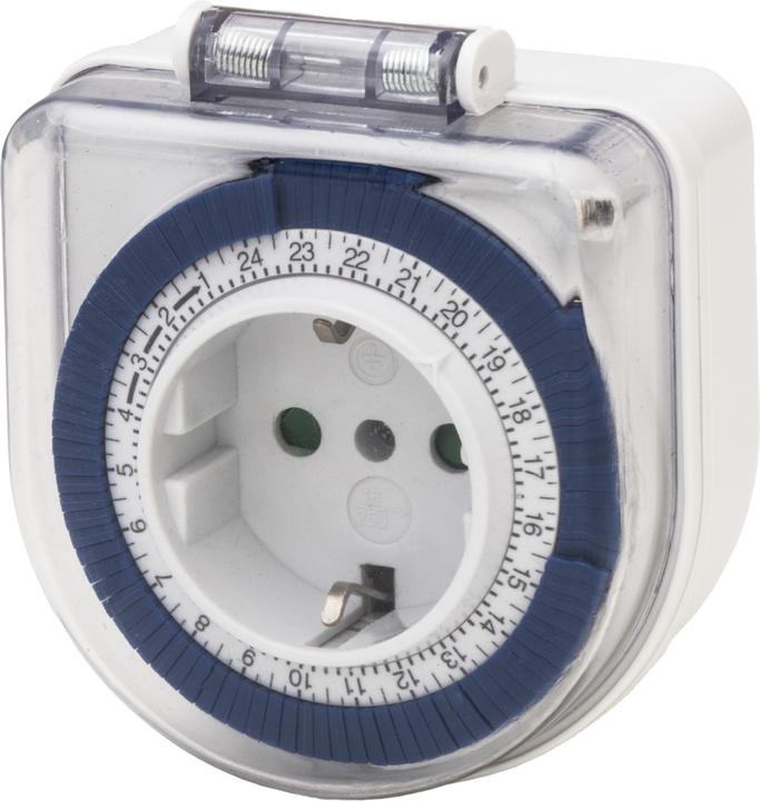 Actual product image Airam AJASTIN IP44, 24H, pitk?? pistotulppa