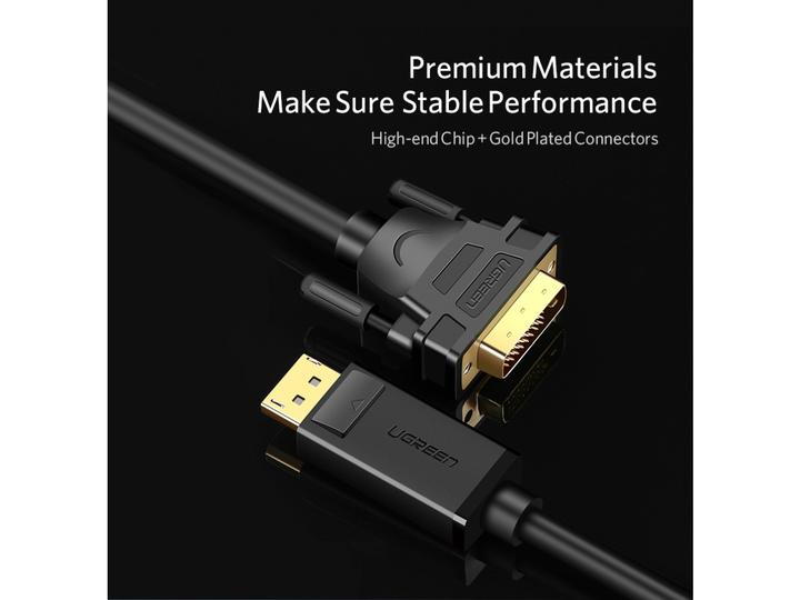 Produktbild Ugreen Display Port auf DVI (2 m, DisplayPort)