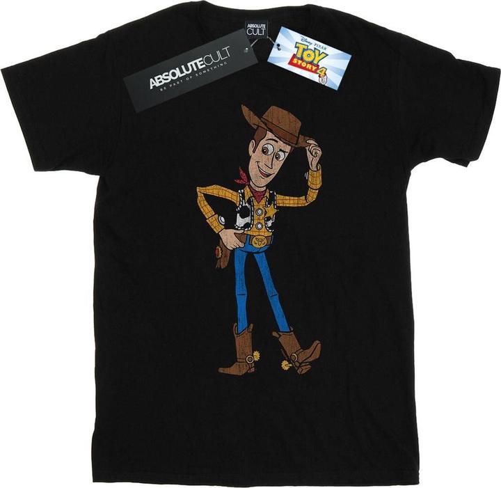 Actual product image Disney Mens Toy Story 4 Sheriff Woody Pose T-Shirt (5XL)