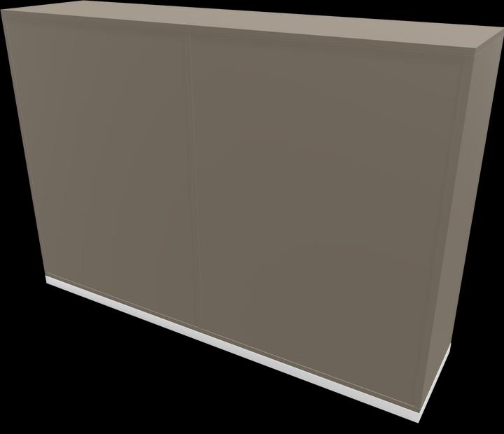 Actual product image Narbutas Choice sliding door cabinet (160 x 40 x 111.5 cm)