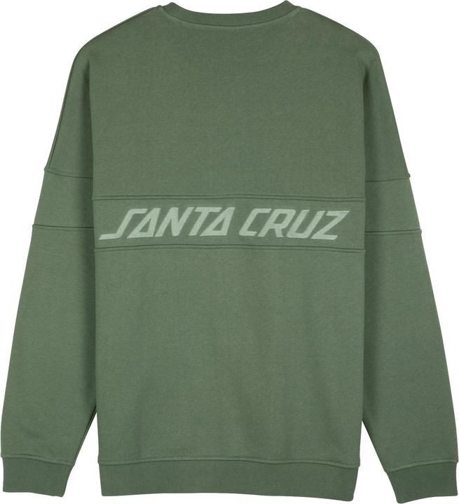 Actual product image Santa Cruz Tonal Strip Panel Crew (L)