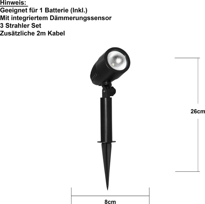 Actual product image Star Trading Powerspot (75 lm, IP44)