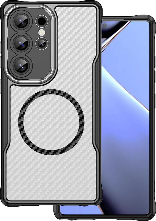 Image du produit OEM Defender Carbon Mag case for Samsung Galaxy S25 Ultra black (Samsung Galaxy S25 Ultra)