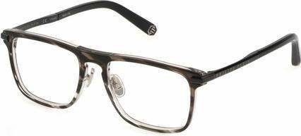 Actual product image Philipp Plein Men's Eyewear Frame VPP019M-530XAS-21G Grey Ø 53mm
