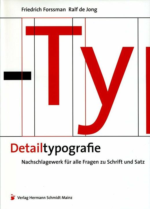 Produktbild Detailtypografie (Deutsch, Friedrich Forssmann, 2021)