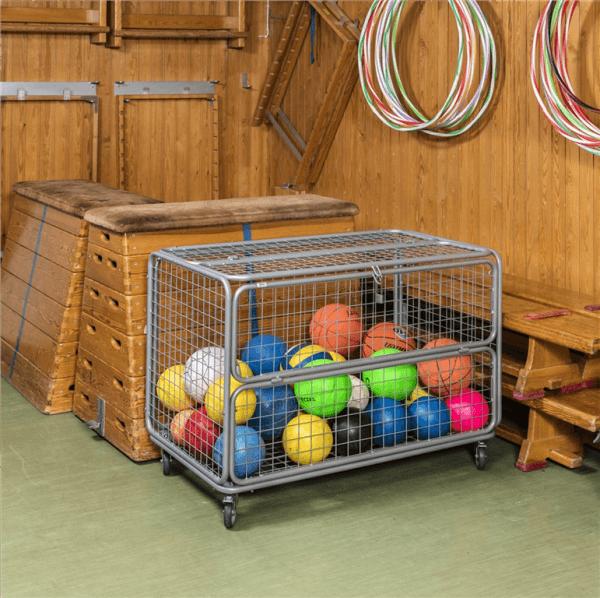 Image du produit Fispo Chariot à balles Confort, 660 l, mobile (150 kg)