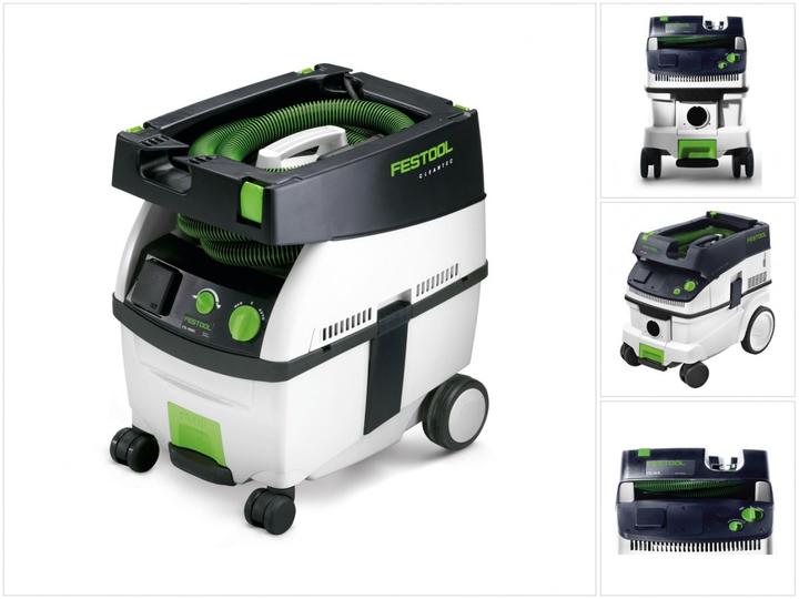 Actual product image Festool CTL 26 E CLEANTEC Mobile Dust Extractor 26l Dust class L ( 583490 ) +Accessories (Wet dry vacuum cleaner)