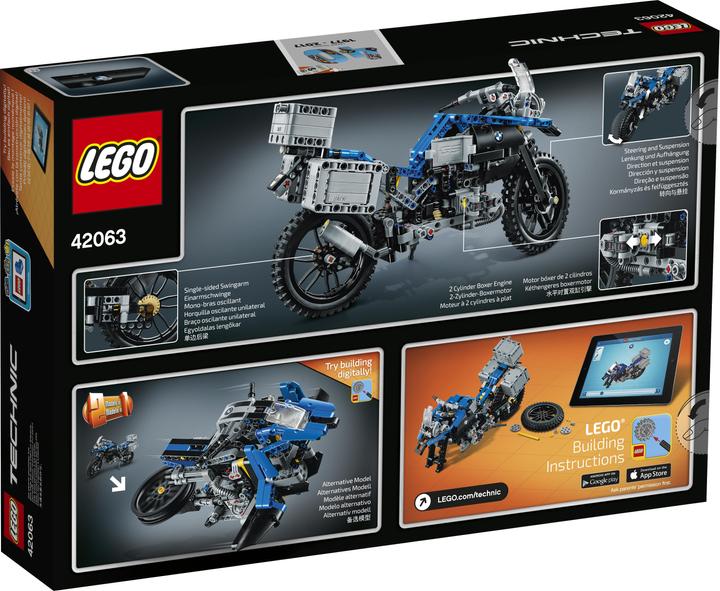 Produktbild LEGO BMW R 1200 GS Adventure (42063, LEGO Technic)