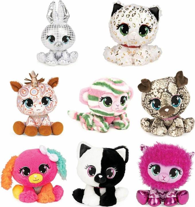 Produktbild Spin Master GUND P.Lushes Designer Fashion Pets Lady Luna Cat Premium Stuffed Animal Soft Plush, Black and (16 cm)