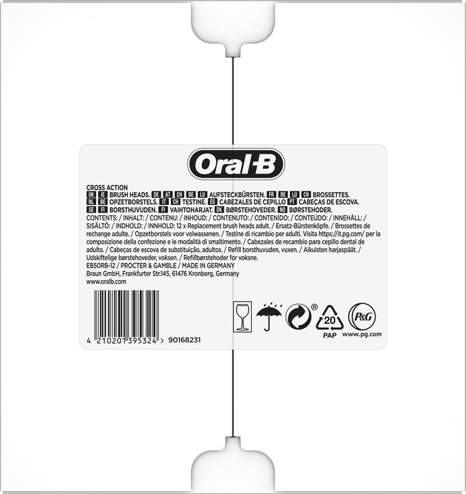 Image du produit Oral-B Cross Action CleanMaximiser (12 x)