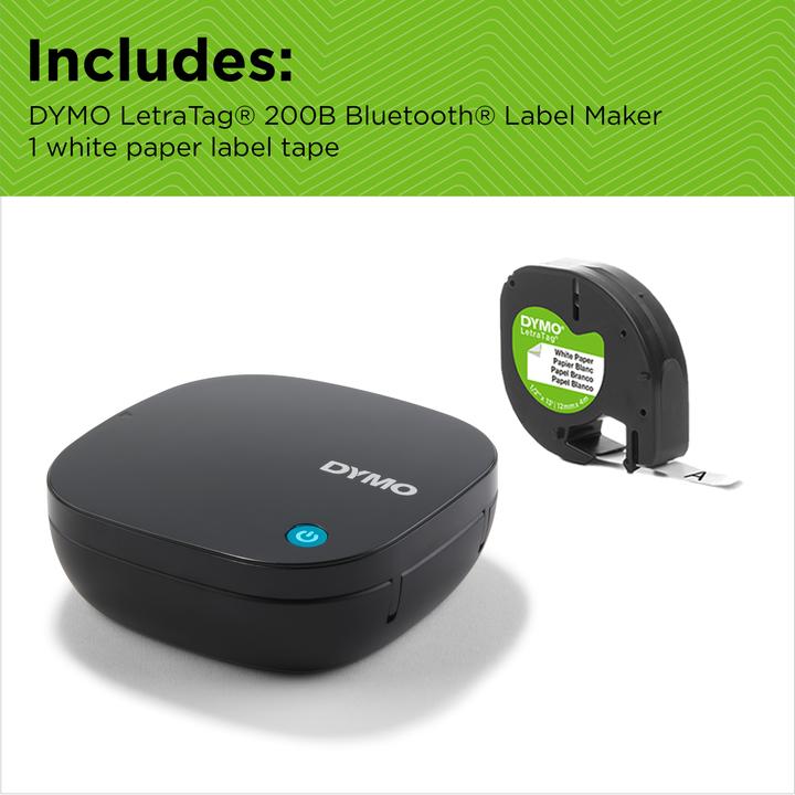 Actual product image Dymo LetraTag LT-200 B