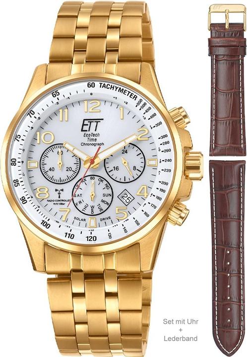 ETT EGS-11614-42MS (Chronograph, Funkuhr, 43 mm)