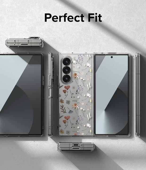 Produktbild Ringke Case for Galaxy Z Fold 6 FUSION DESIGN DRY FLOWERS (Samsung Galaxy Z Fold6)