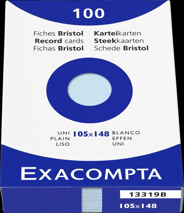 Actual product image Exacompta Index cards (A6, 205 g/m², 100 x)