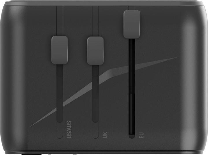 Produktbild Xlayer Reisestecker weltweit (20W) schwarz