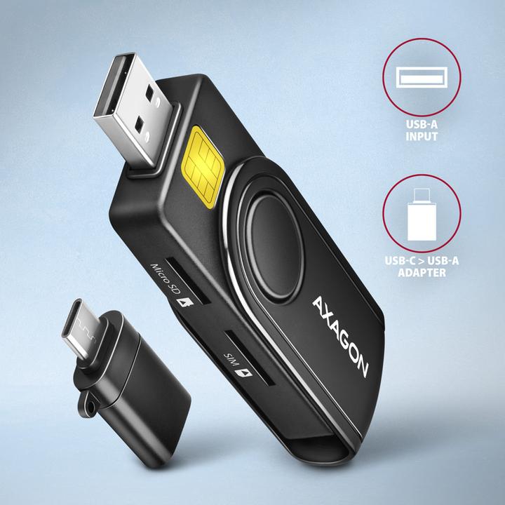 Produktbild Axagon CRE-SMP2A (USB 2.0)