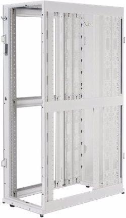 APC NetShelter SX Deep Enclosure with Sides - cabinet network cabinet - white - 42U (42 RU, 19 inch rack)
