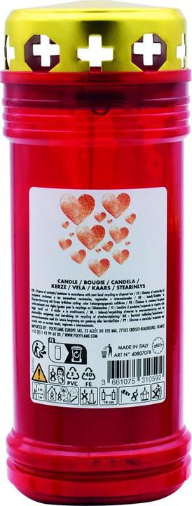 Actual product image PROF Grave candle burning time approx. 60h