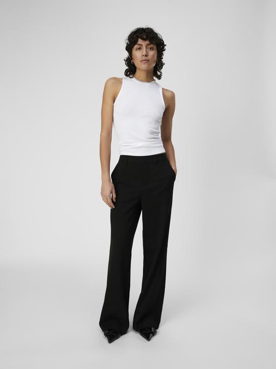 Actual product image Object Round neck top without sleeves (L)