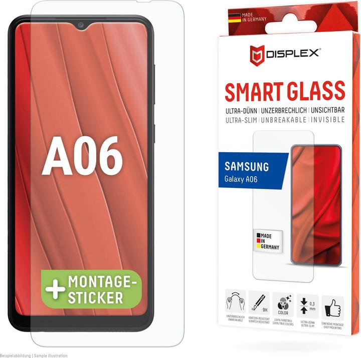 Produktbild Displex Smart Glass, Displayschutzfolie (1 Stück, Samsung Galaxy A06)