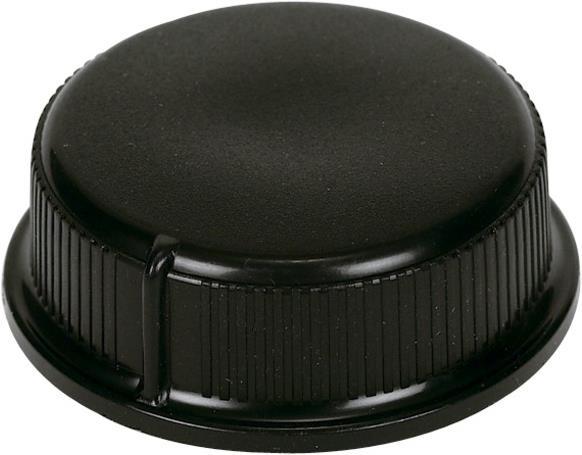 Weck Rotary knob black closed