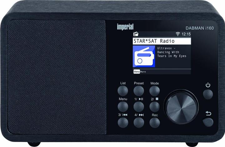 Immagine prodotto Imperial DABMAN i160 DAB+ e internetradio con bluetooth - zwart (Web radio, DAB, VHF, WiFi, Bluetooth)