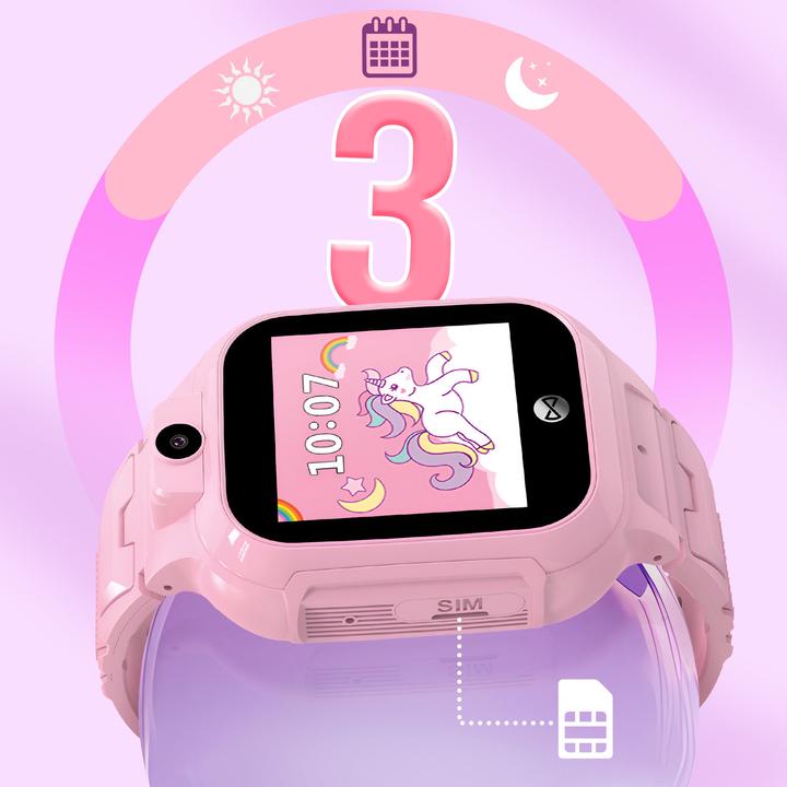 Image du produit Forever smartwatch GPS WiFi Kids See Me! 3 KW-320 rose