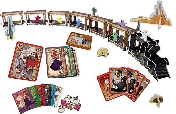 Image du produit Asmodée Colt Express - De l'or au bout du fil (Allemand)