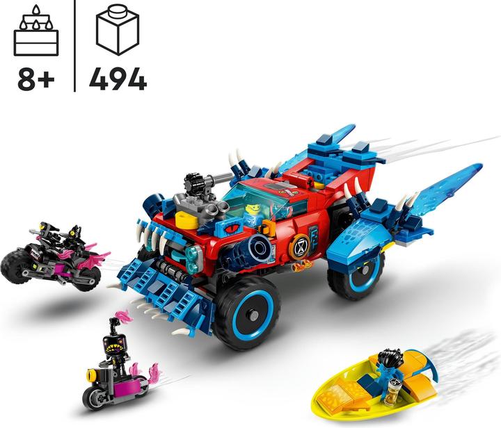 Actual product image LEGO Crocodile car (71458, LEGO Dreamzzz)